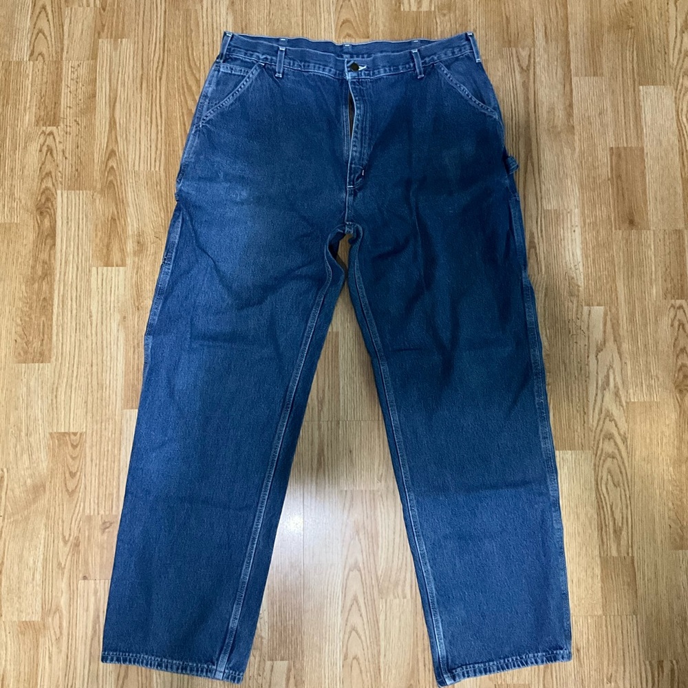 Carhartt Blue Relaxed Fit Jeans 40x34